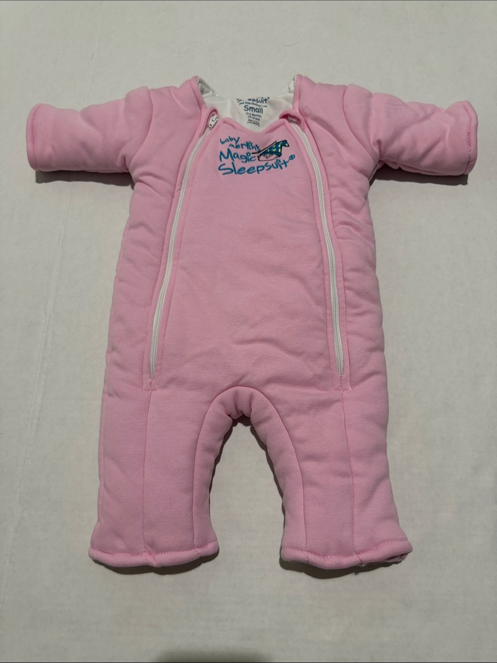 Baby Merlin Magic Sleepsuit Baby 3/6M Pink One-Piece Sleepwear